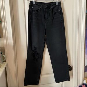 NWOT AE Ripped Highest Waist ‘90s Boyfriend Jeans